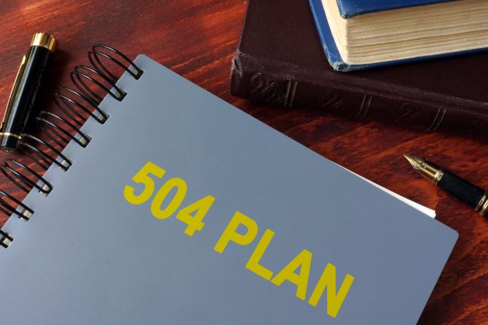 504 plan accommodations for behavior