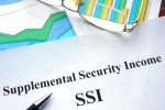 The words - Supplemental Security Income (SSI) show along with charts