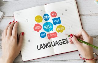 Multilingual Greetings Languages Concept
