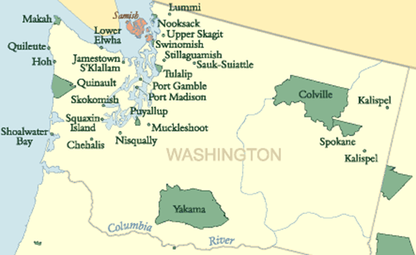 List of Indian reservations in Washington