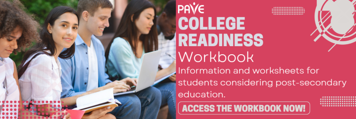 Group of diverse youth studying college concept. Access the college readiness workbook now.