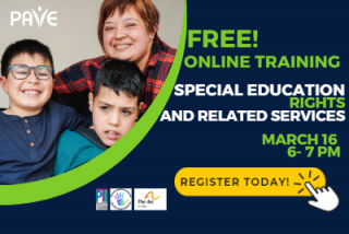 Online - Special Education Rights and Related Services @ Online Event