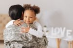 Loving Military mom returning home to her child