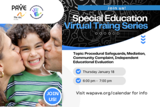 Online – Special Education Virtual Training Series –Procedural Safeguards, Mediation, Community Complaint, Independent Educational Evaluation @ Online Event