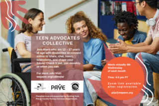 Online - Teen Advocates Collective @ Zoom