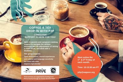 Coffee & Tea with P2P Support group