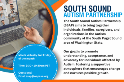 SOuth Sound Autism Partnership meeting information