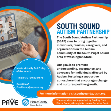 SOuth Sound Autism Partnership meeting information