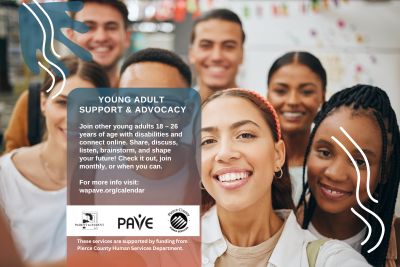 Young adults for the Young adult & Advocacy group