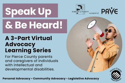 Speak up and be heard event