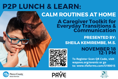 informational graphic sharing lunch and learn